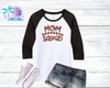 Football Mom Squad Women's Shirts