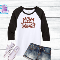 Football Mom Squad Women's Shirts