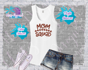 Football Mom Squad Women's Shirts