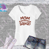 Football Mom Squad Women's Shirts