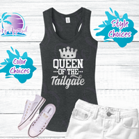 Football - Queen of the Tailgate Women's Shirts