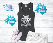 Football - Queen of the Tailgate Women's Shirts