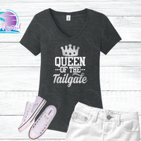 Football - Queen of the Tailgate Women's Shirts