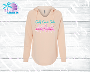 Gulf Coast Gals  Ladies' Wave Wash Hoodie (5 Color Choices)