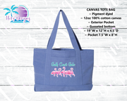 Gulf Coast Gals Canvas Tote (3 color options)