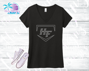 Hit Factory Home Plate Rhinestone Tops