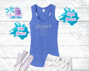 Jesuit Basketball Rhinestone Tops