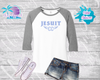 Jesuit Cross Country Rhinestone Tops