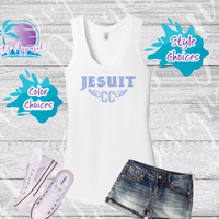 Jesuit Cross Country Rhinestone Tops