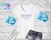 Jesuit Cross Country Rhinestone Tops