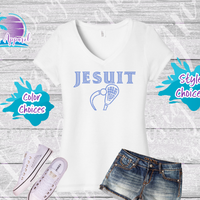 Jesuit Lacrosse Rhinestone Tops