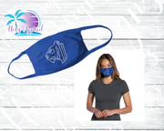 Jesuit Logo Rhinestone Mask