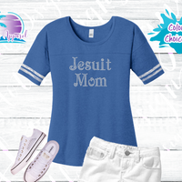 Jesuit Mom Rhinestone Tops