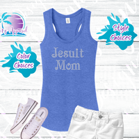 Jesuit Mom Rhinestone Tops