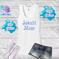 Jesuit Mom Rhinestone Tops