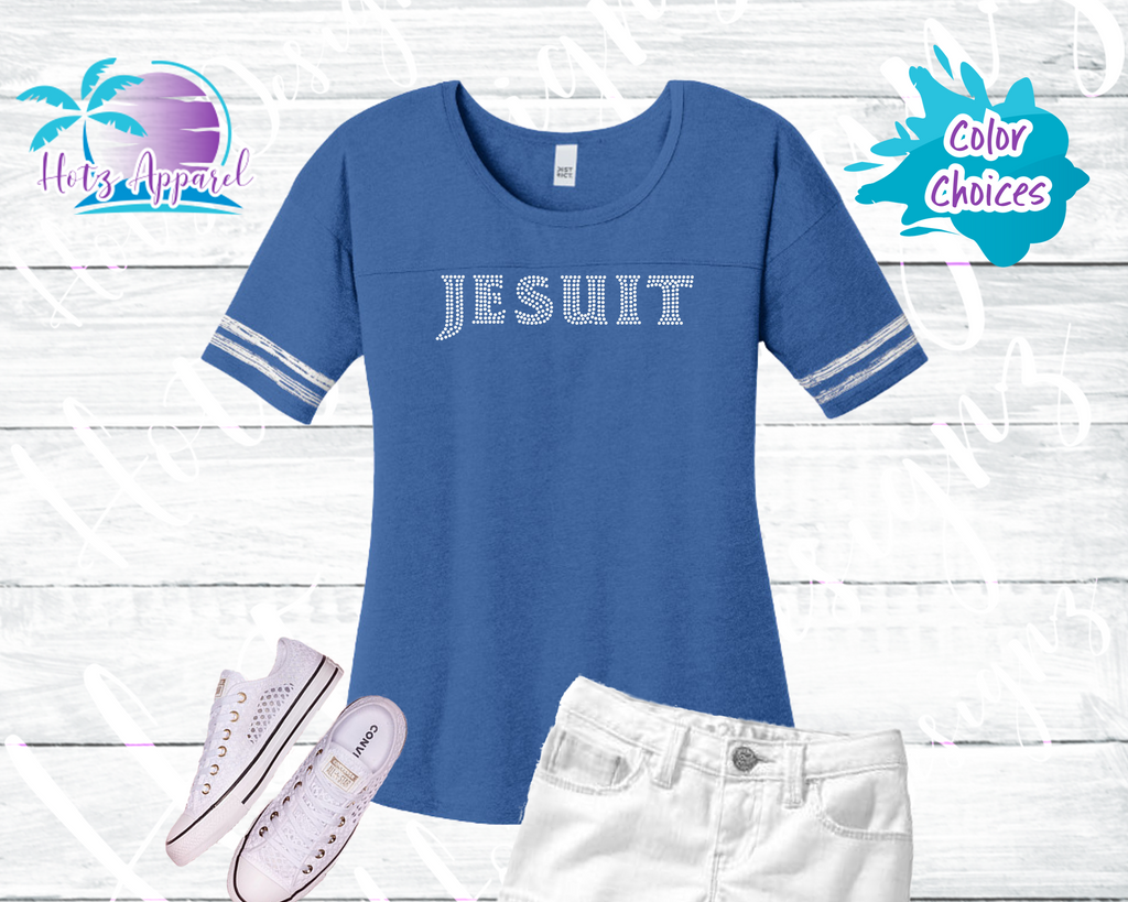 Jesuit Rhinestone Tops