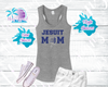 Jesuit Rosary Mom Tiger Glitter & Rhinestone Tops