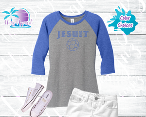 Jesuit Soccer Rhinestone Tops