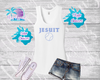 Jesuit Tennis Rhinestone Tops