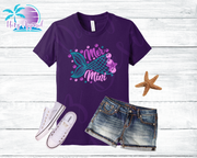Mermaid Glitter Girl's Shirt