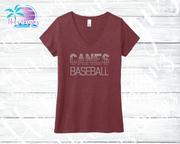 PHU BB 22 Canes Fade Rhinestone Shirt (2 Color Options)