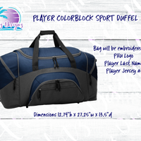 PHU BB 23 Player Duffle Bag