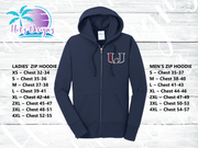 PHU Baseball Full Zip Hoodie