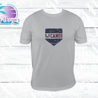 PHU Home Plate Grey Shirts/Tanks