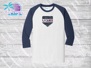 PHU Home Plate Unisex Raglan Shirt