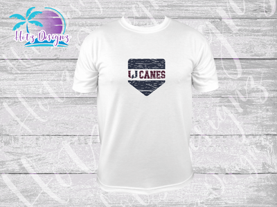 PHU Home Plate White Shirts/Tanks