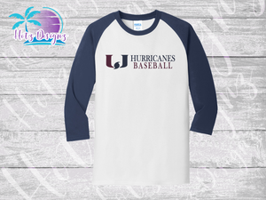 PHU Hurricanes Unisex Raglan Shirt