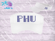 PHU BB 23 Rhinestone Logo Visor