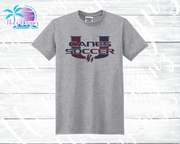 PHU Soccer Canes U Unisex Grey Tee