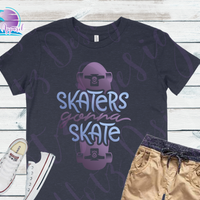 Skaters Gonna Skate Boys' Shirt