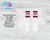 TBBA Baseball Knee High Sock (2 design options)