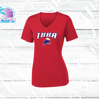 TBBA Ladies Train Dri-Fit Shirt (2 Color Options)