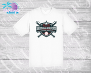 TBBA Baseball Logo Unisex Adult, Ladies V Neck & Youth Shirts