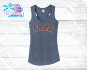 TBBA Ladies' Rhinestone Tank Top / Shirt (2 Color Options)