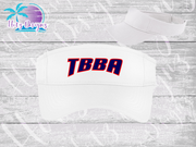 TBBA  Sport Tek  Visor (2 color options)