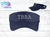 TBBA Women's Rhinestone Sport Tek  Visor