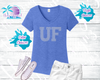 UF Rhinestone Tees and Hoodie