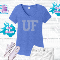 UF Rhinestone Tees and Hoodie