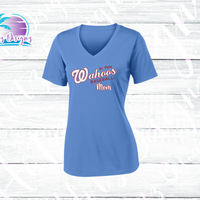 Wahoos Mom Dri-Fit V-Neck Shirt (3 Color Options)