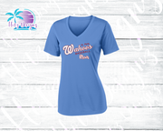 Wahoos Mom Dri-Fit V-Neck Shirt (3 Color Options)