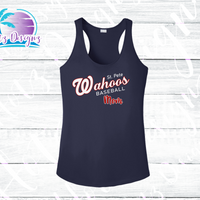 Wahoos Ladies Dri-Fit Racerback Tank