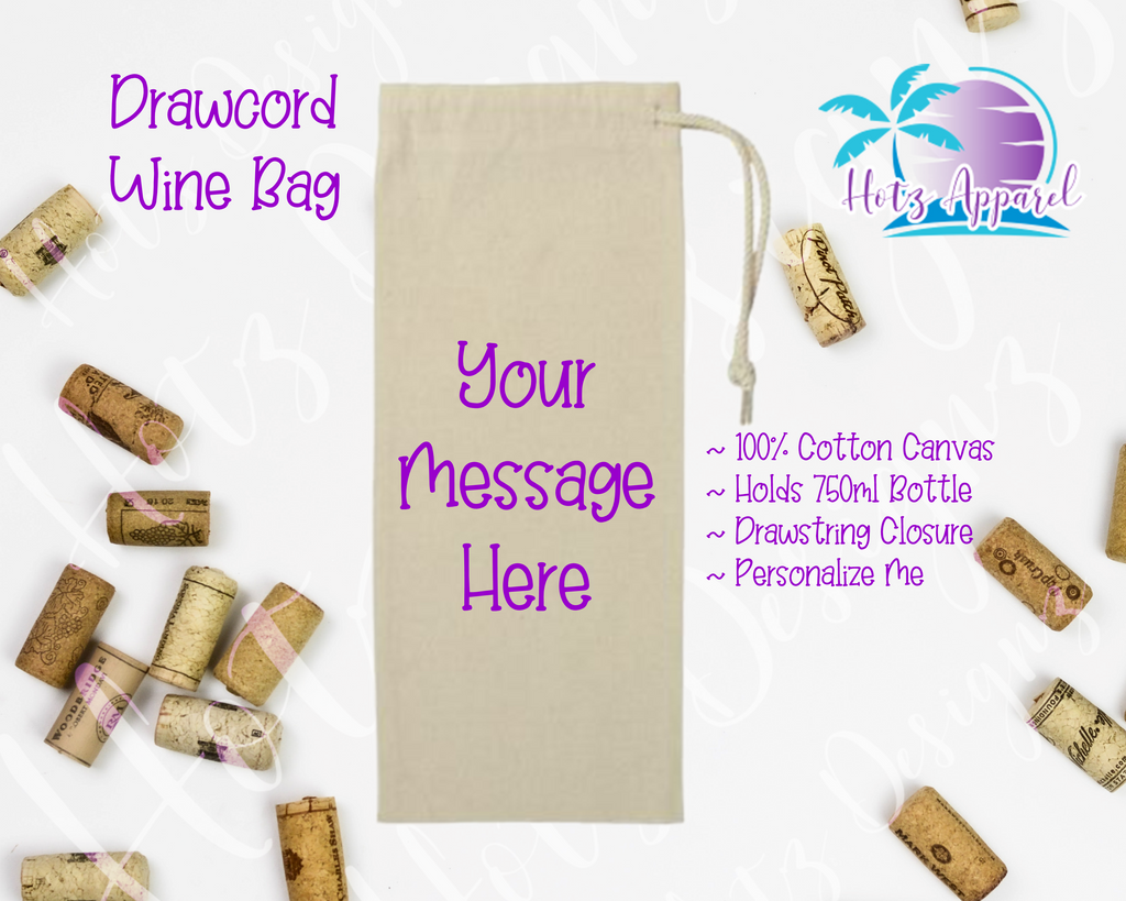 Wine Bag Custom Design Request