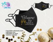 New Year Mask Cheers to 2021