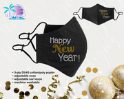 New Year Mask Happy New Year